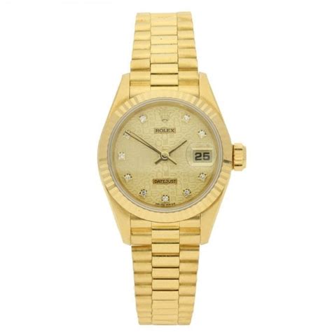 rolex 045 18k|18 ct yellow gold rolex.